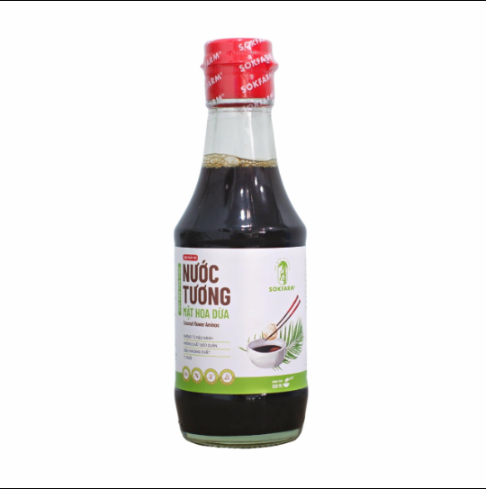 Nước tương mật hoa dừa (Sokfarm) - 200ml