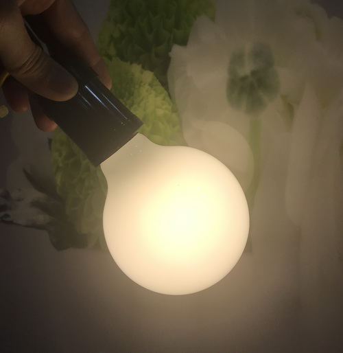 Bóng đèn led G80 thủy tinh màu