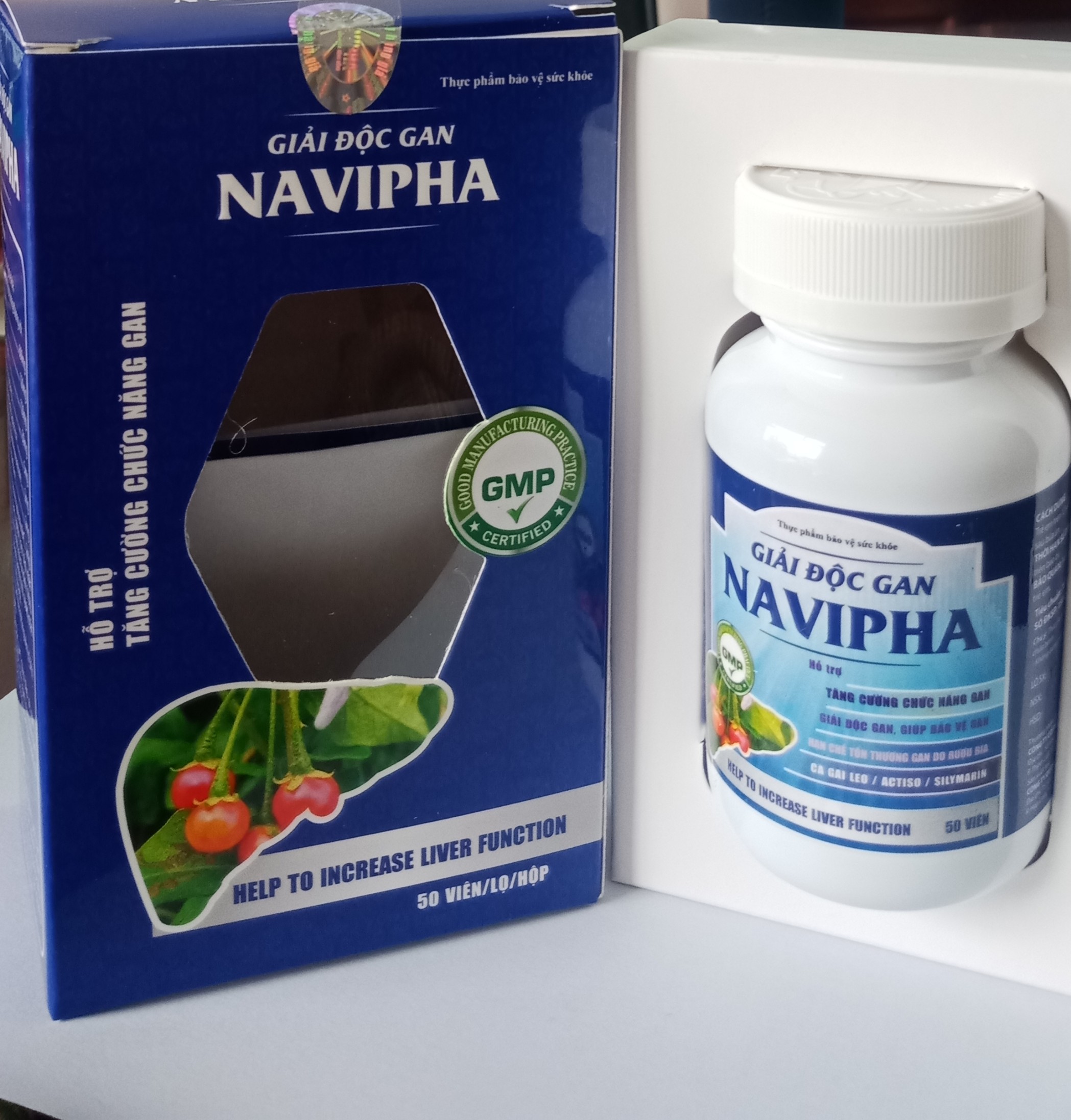 Combo 2 hộp Giải độc gan Navipha