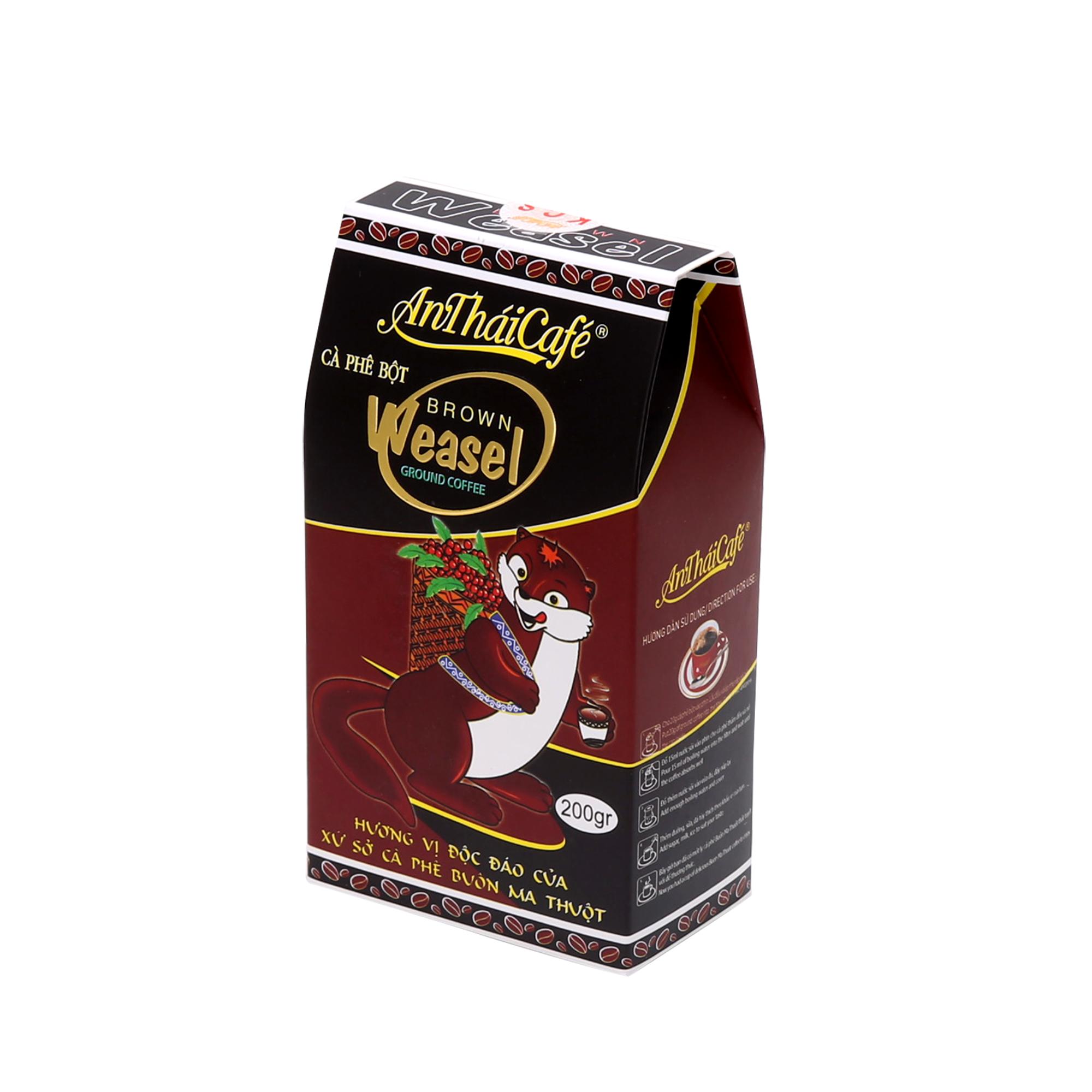 Brown Weasel Coffee Powder (Brown Weasel) 200g - Antháicafé
