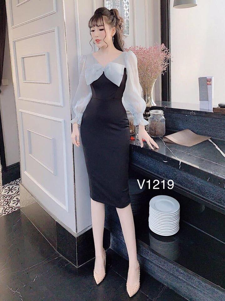 [HCM]  ĐẦM ÔM BODY CỔ NƠ BEYEU1688 - BY8136