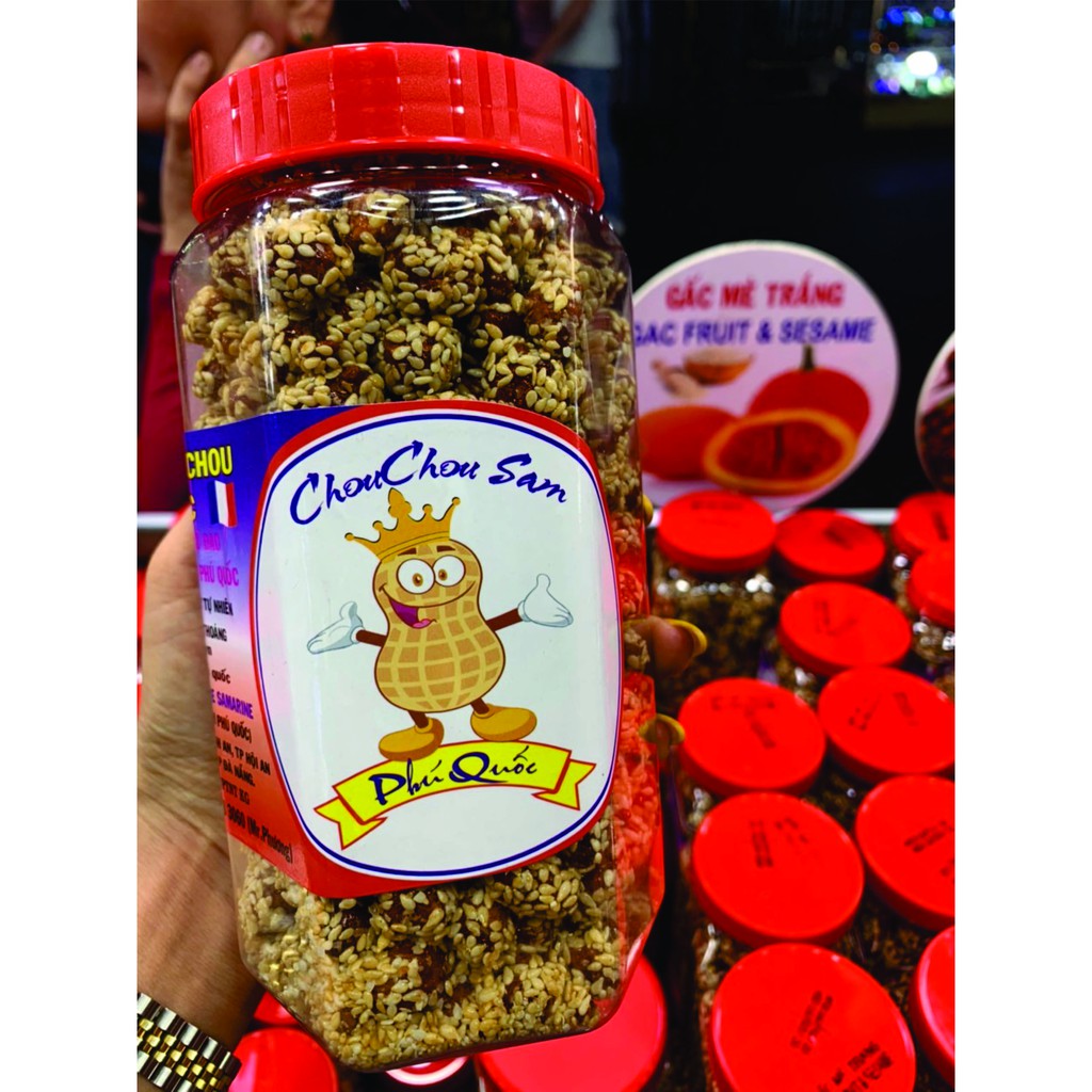 Đậu Phộng CHOUCHOU Sam Vị Tỏi Ớt 300gr