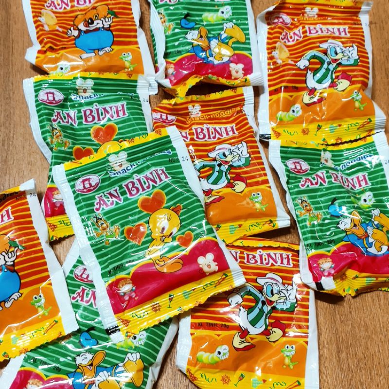 Combo 10 gói Mì trẻ em AN BÌNH gói 20g Ngon