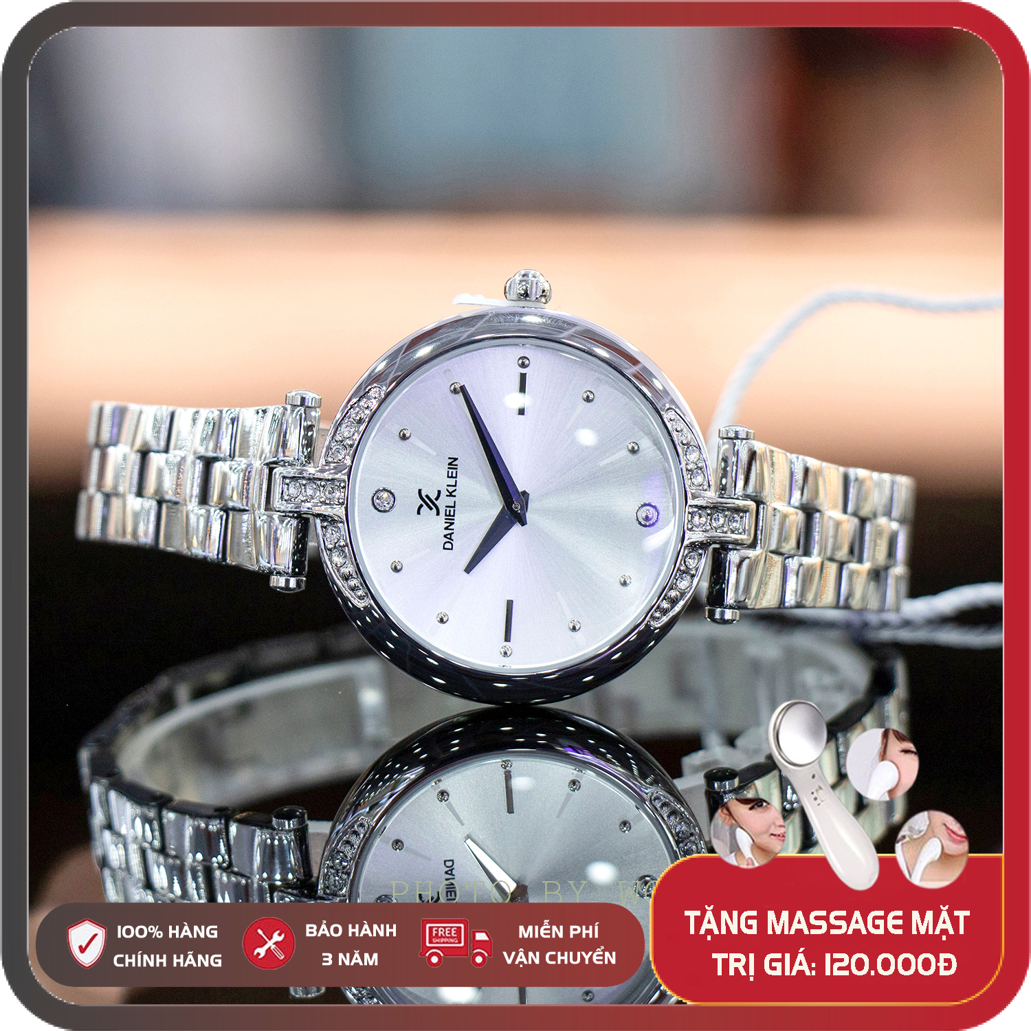 Đồng hồ nữ Daniel Klein Full Box, Thẻ bảo hành năm