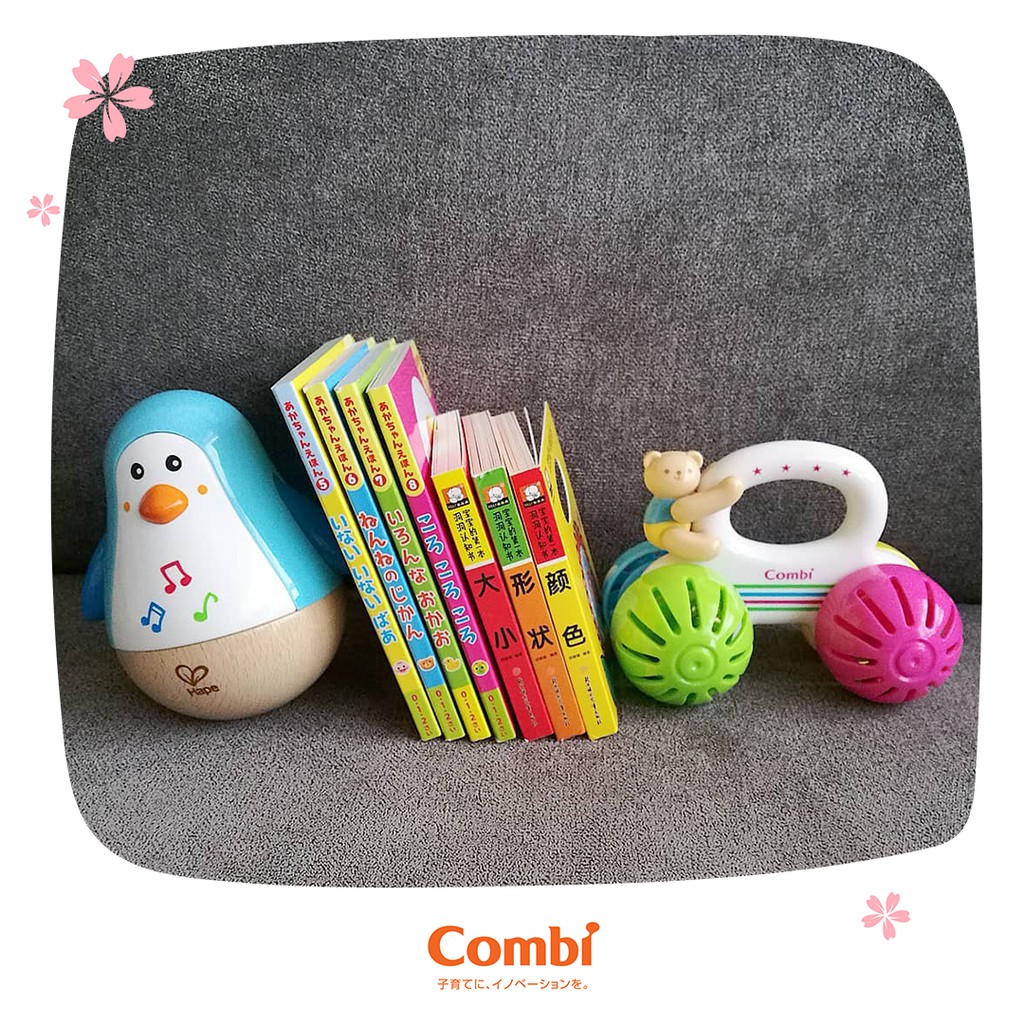 Xe đẩy đồ chơi gấu Combi