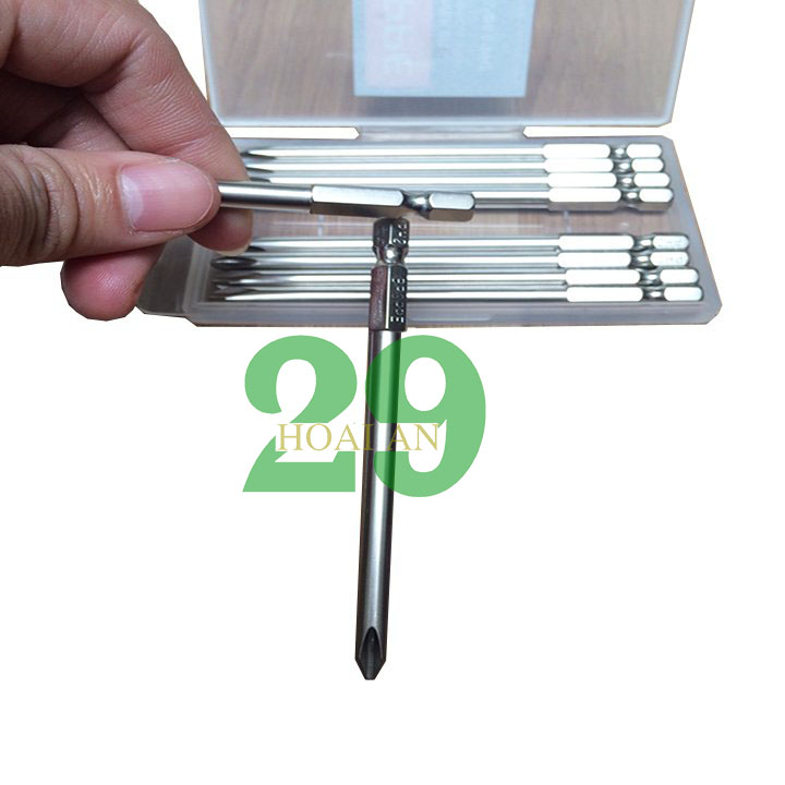 Mũi Vít Bake, Mũi Bắn Vít Chuôi Lục Giác Phi6 PH2 BROPPE cho máy khoan, bắn vít
