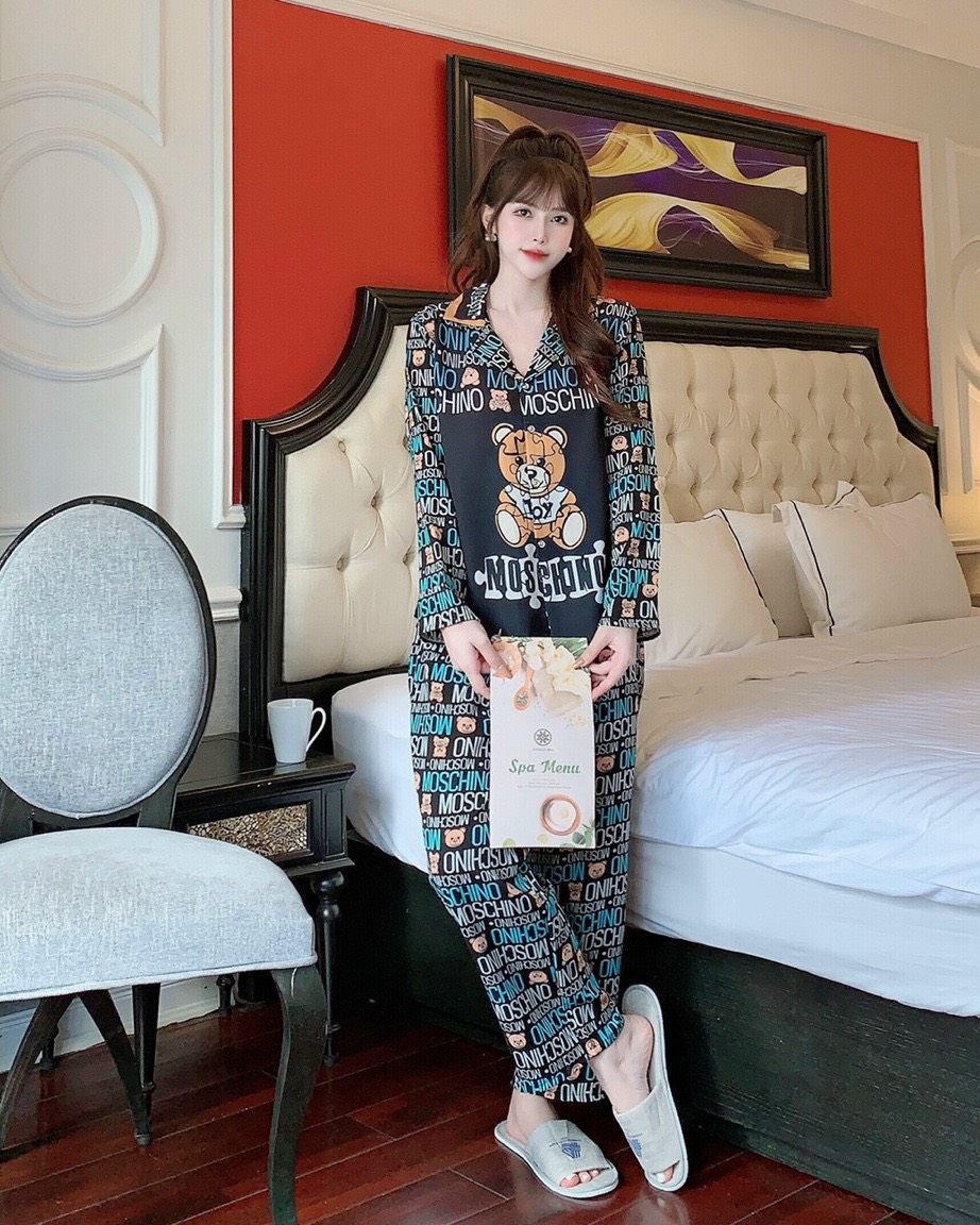 BỘ LỤA MANGO TAY DÀI 1. PHOM DƯỚI 60 KG.