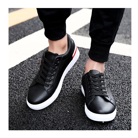 Giày thể thao nam sneaker phong cách Hàn Quốc (Trắng, Đen )