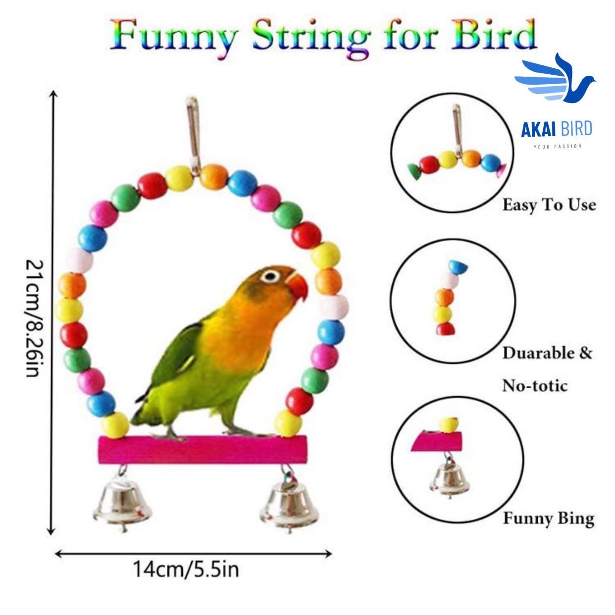 Combo 7 Món Phụ Kiện Vẹt - TQ