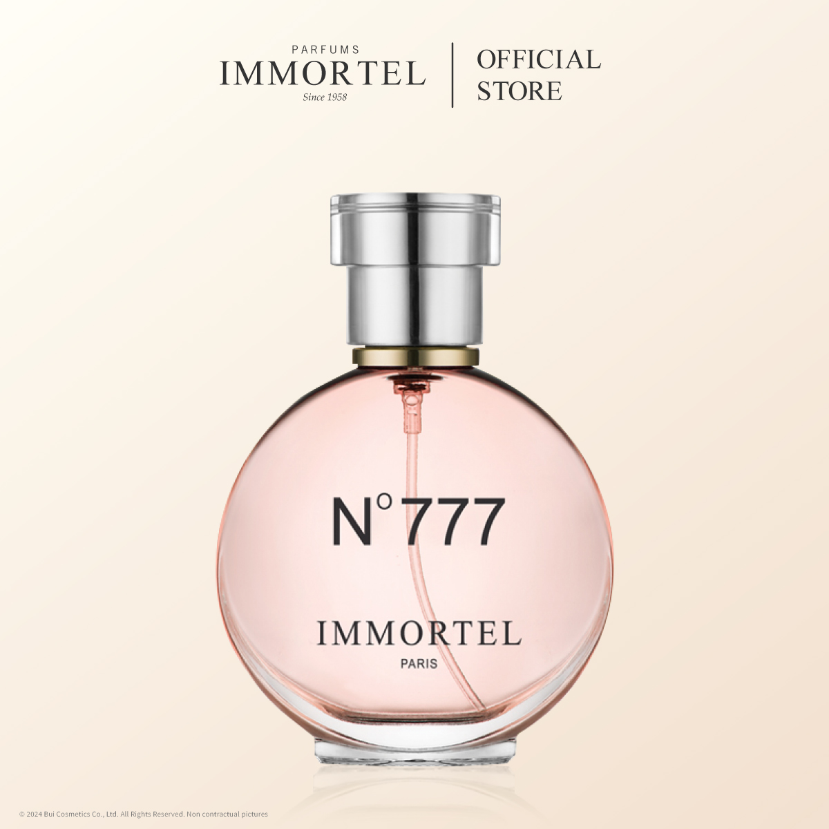 IMMORTEL N°777 Women's Fragrance - Eau de Parfum 60mL, Imported from France