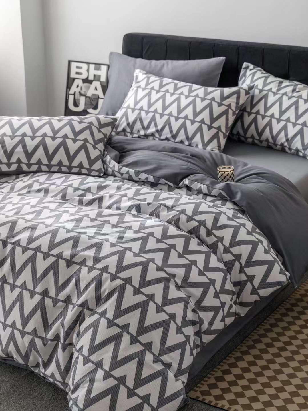 Bộ chăn ga gối cotton 100% chăn chần bông , chất liệu thoáng mát , nhiều kích thước c.a decor store