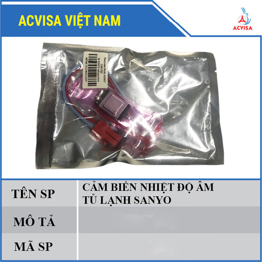 Combo 2 Cảm Biến Nhiệt Độ Âm (Sò Lạnh) Tủ Lạnh SANYO