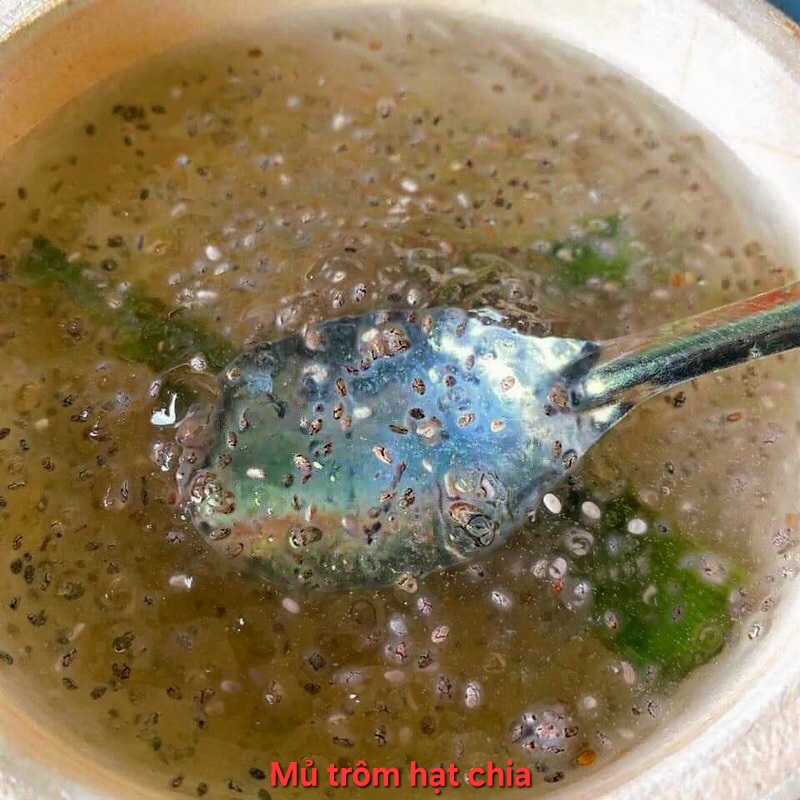 Set mủ trôm hạt chia đường phèn túi zip 500g