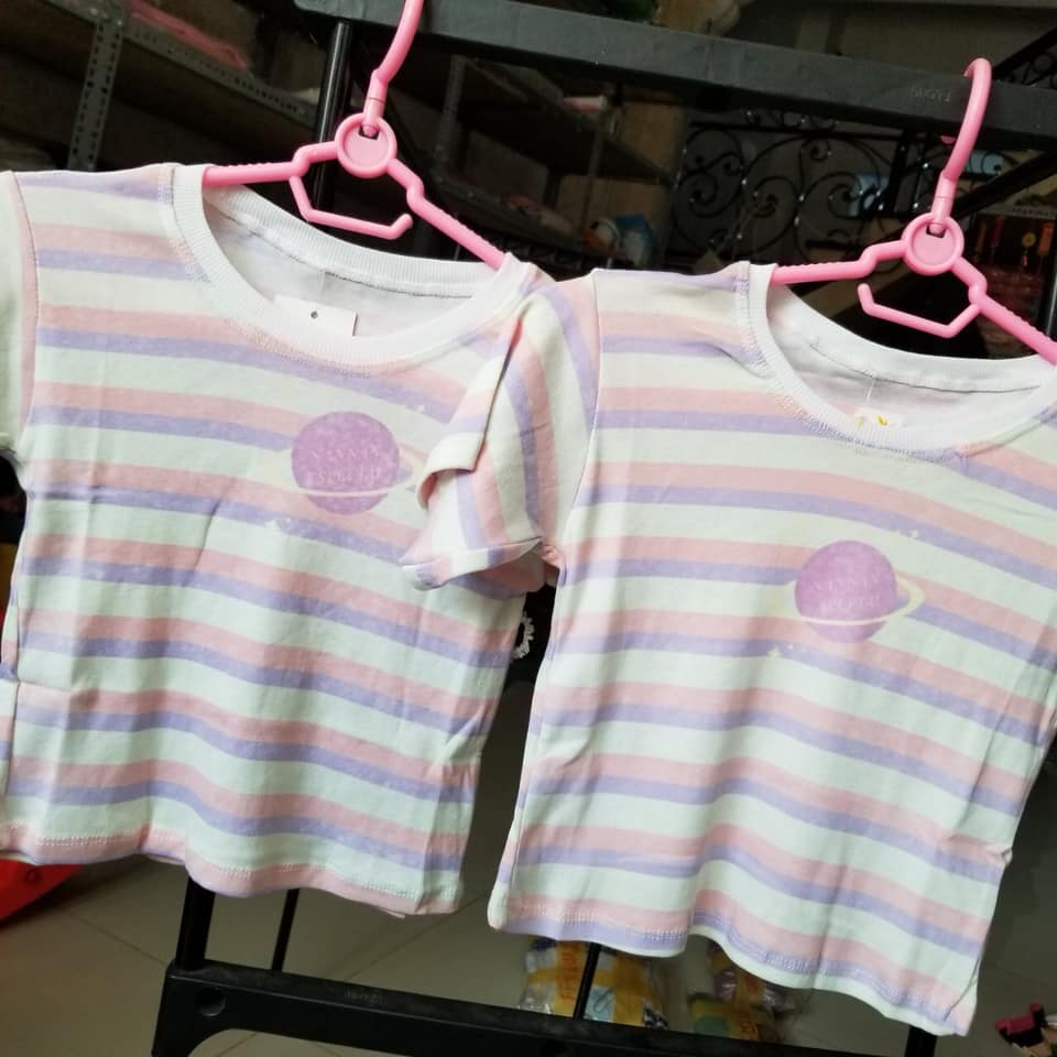 Áo croptop nữ SỌC MÀU cực hot