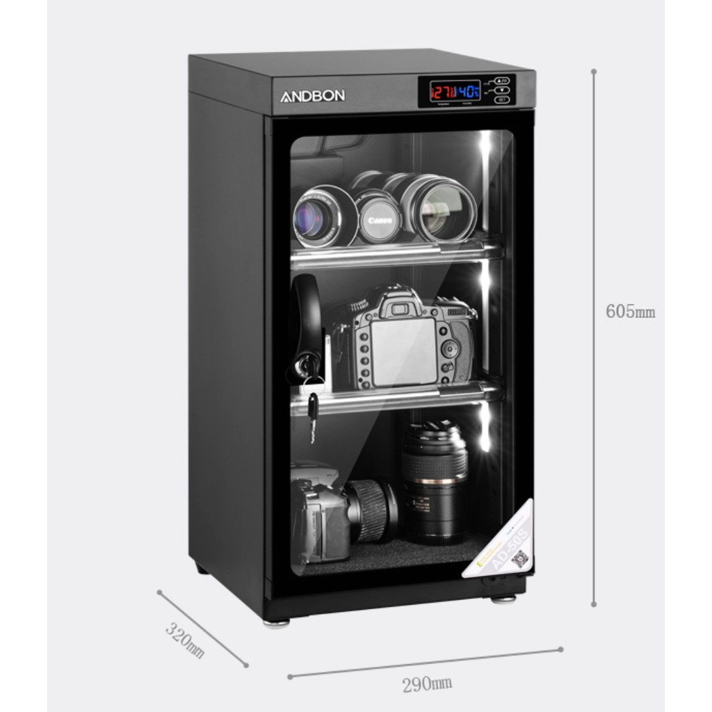 Tủ chống ẩm Andbon AD-50S (50 lít)