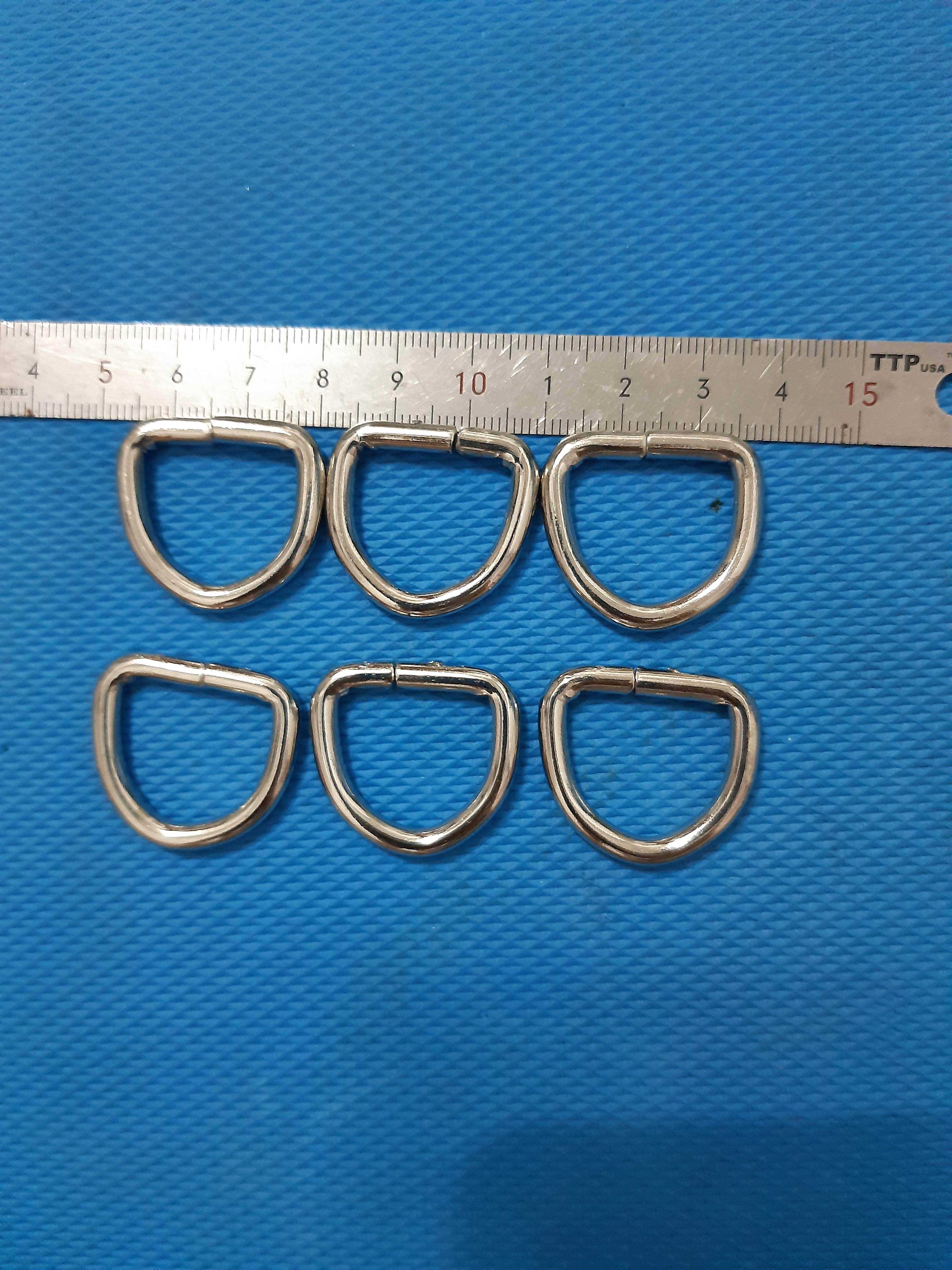 (Còn hàng)Khoen chữ D (khoen bán nguyệt) 10chiếc