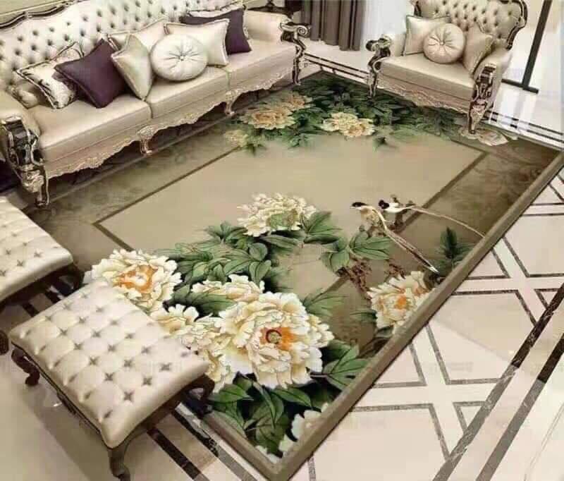 Thảm trải sàn phòng khách thảm tranh bali 2mx3m