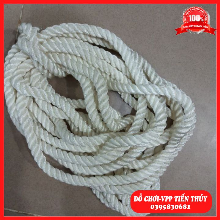 Dây Thừng Mềm Êm Chơi Kéo Co Cho Bé( Dây Dài 10 M)