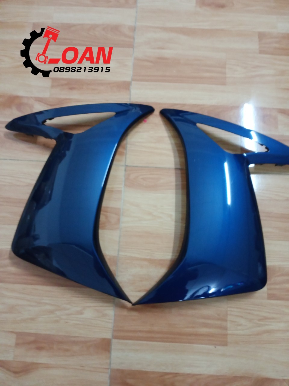 CẶP CÁNH YẾM NOUVO 4 MÀU XANH MỰC ZIN