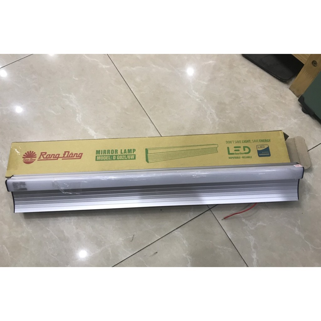 Đèn chiếu gương / soi tranh Model: D G02L/6W Rạng Đông 0,6m