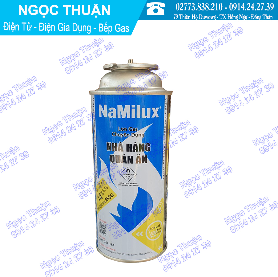 Vỏ bình Namilux ( không có gas )