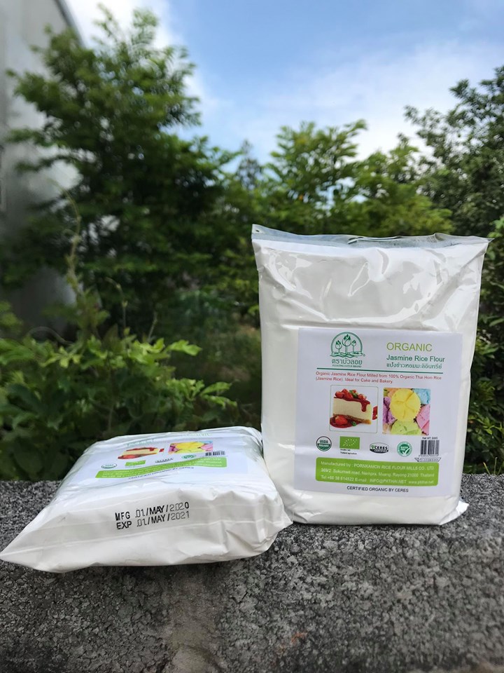Bột gạo tẻ hữu cơ (xay ướt) 500g