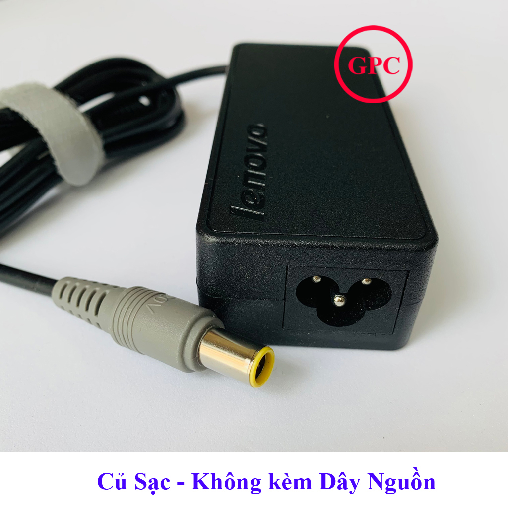 Sạc Laptop Lenovo Thinkpad IBM 20V - 3.25A (65W) chân kim 7.9x5.5mm thay cho dòng T420 T420s X200 X220 X230 T400 T410 T430