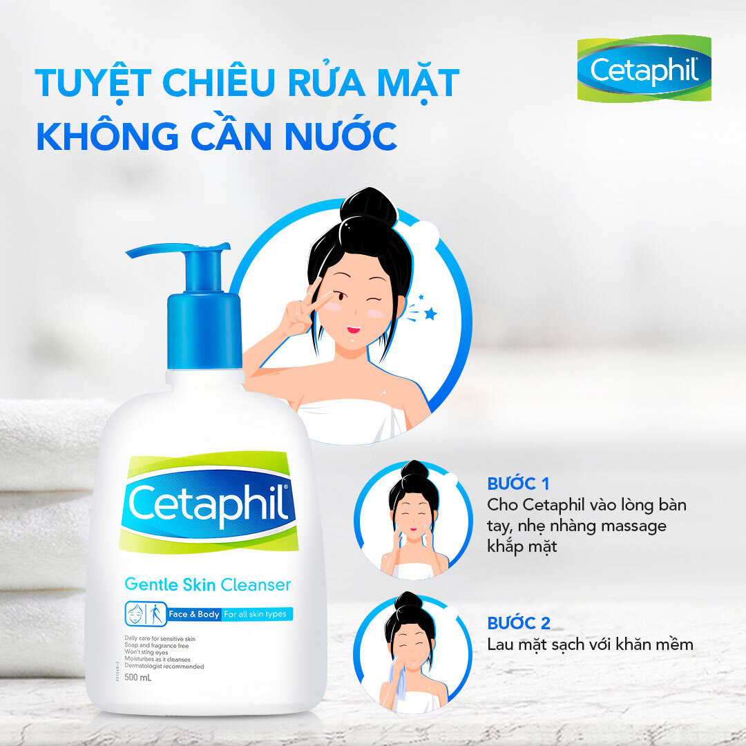 Sữa rửa mặt Cetaphil Gentle Skin Cleanser 591ml