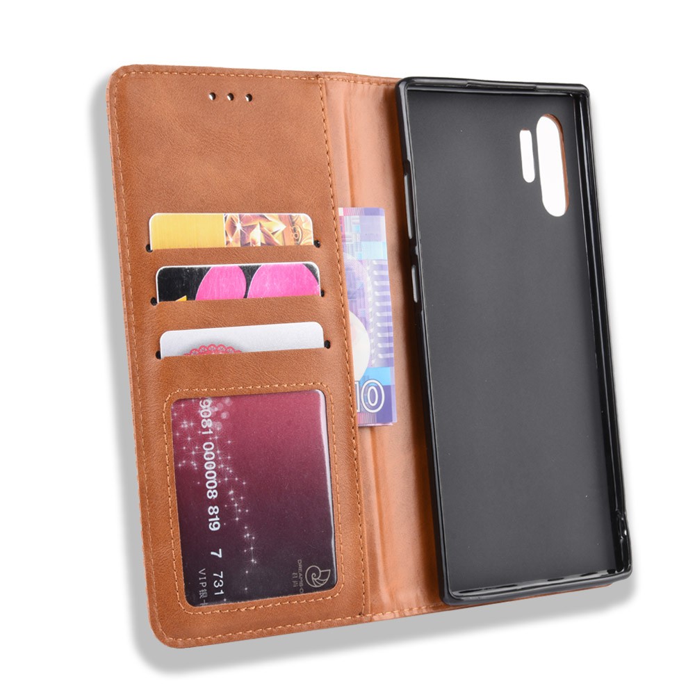 Bao da dạng ví Samsung Note 10 Plus Leather Luxury giá rẻ