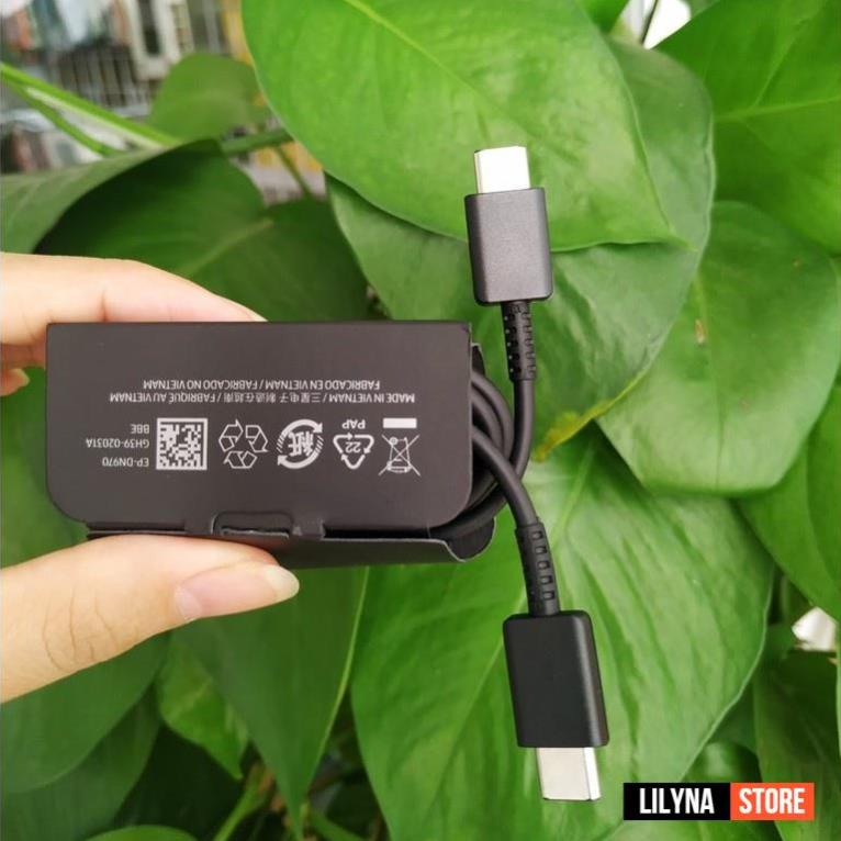 Cáp sạc nhanh Sam sung 25W 45W chân C To C