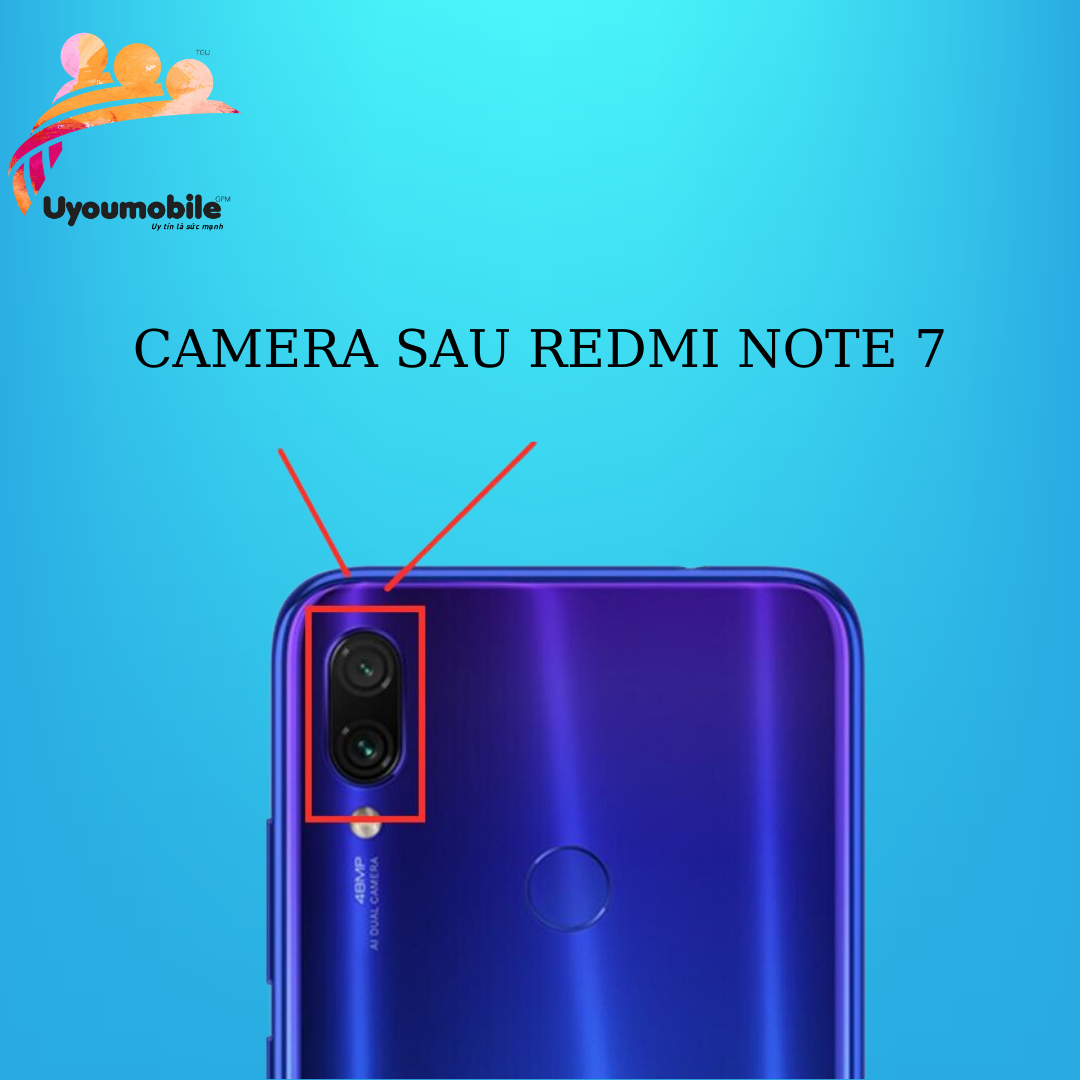 CAMERA SAU REDMI NOTE 7 Chính hãng bóc máy zin 100%