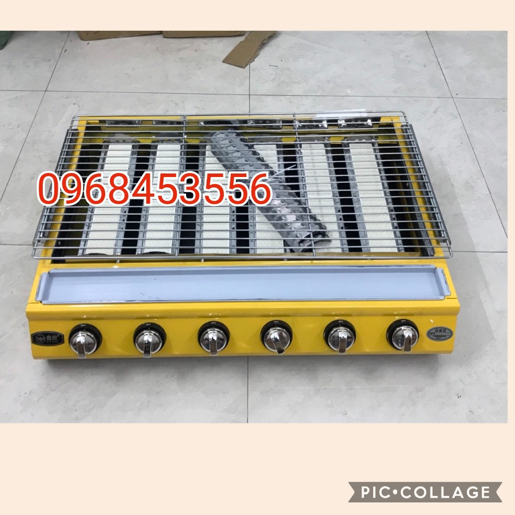 Bếp nướng BBQ bằng gas 4-6 đầu đốt