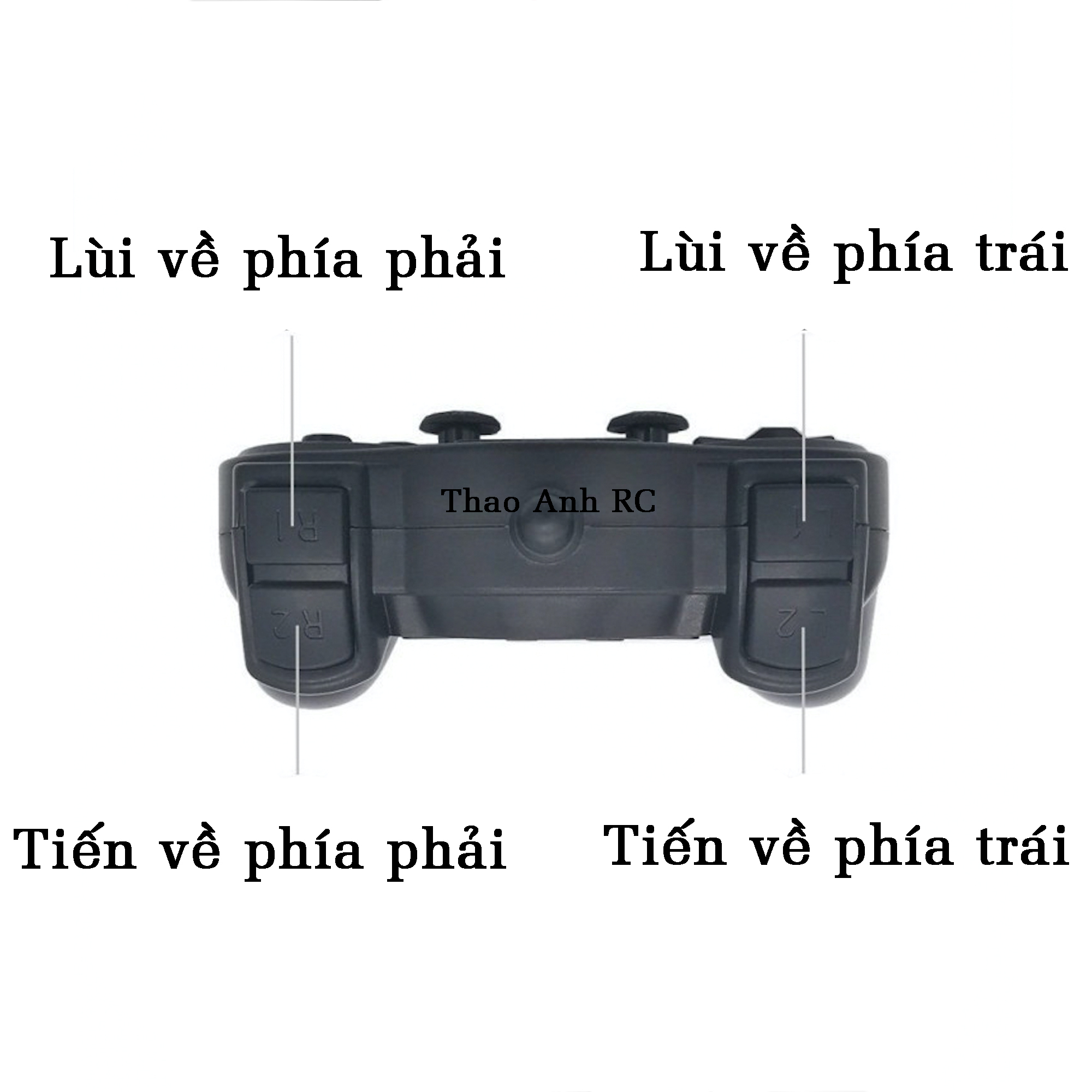 Bộ điều khiển 7 motor dùng chế máy xúc đồ chơi điều khiển từ xa đồ chơi mô hình