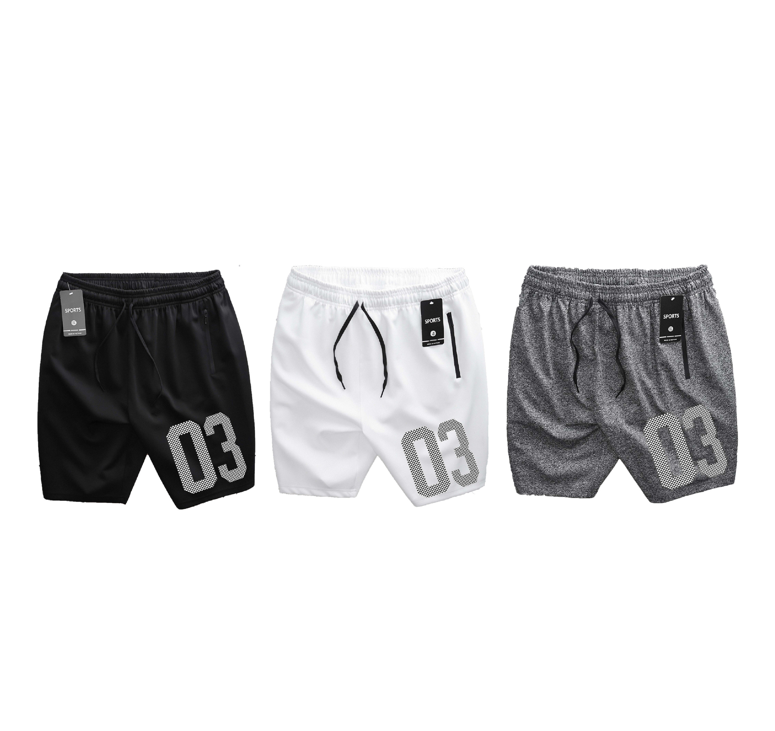 (bigsize) Quần short thun nam bigsize (80- 130kg) - in số 03