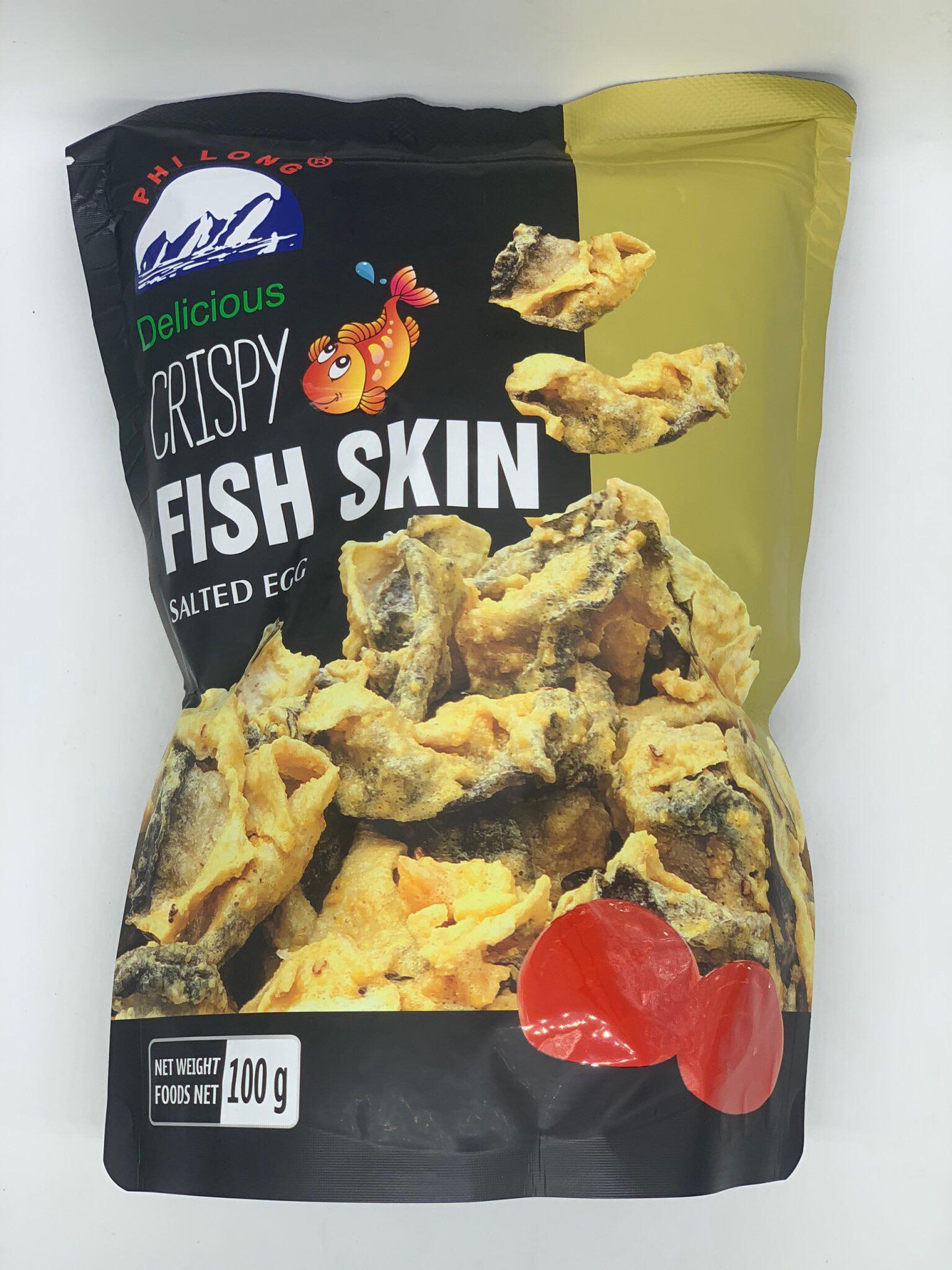 Da cá vị trứng muối không cay 100gr