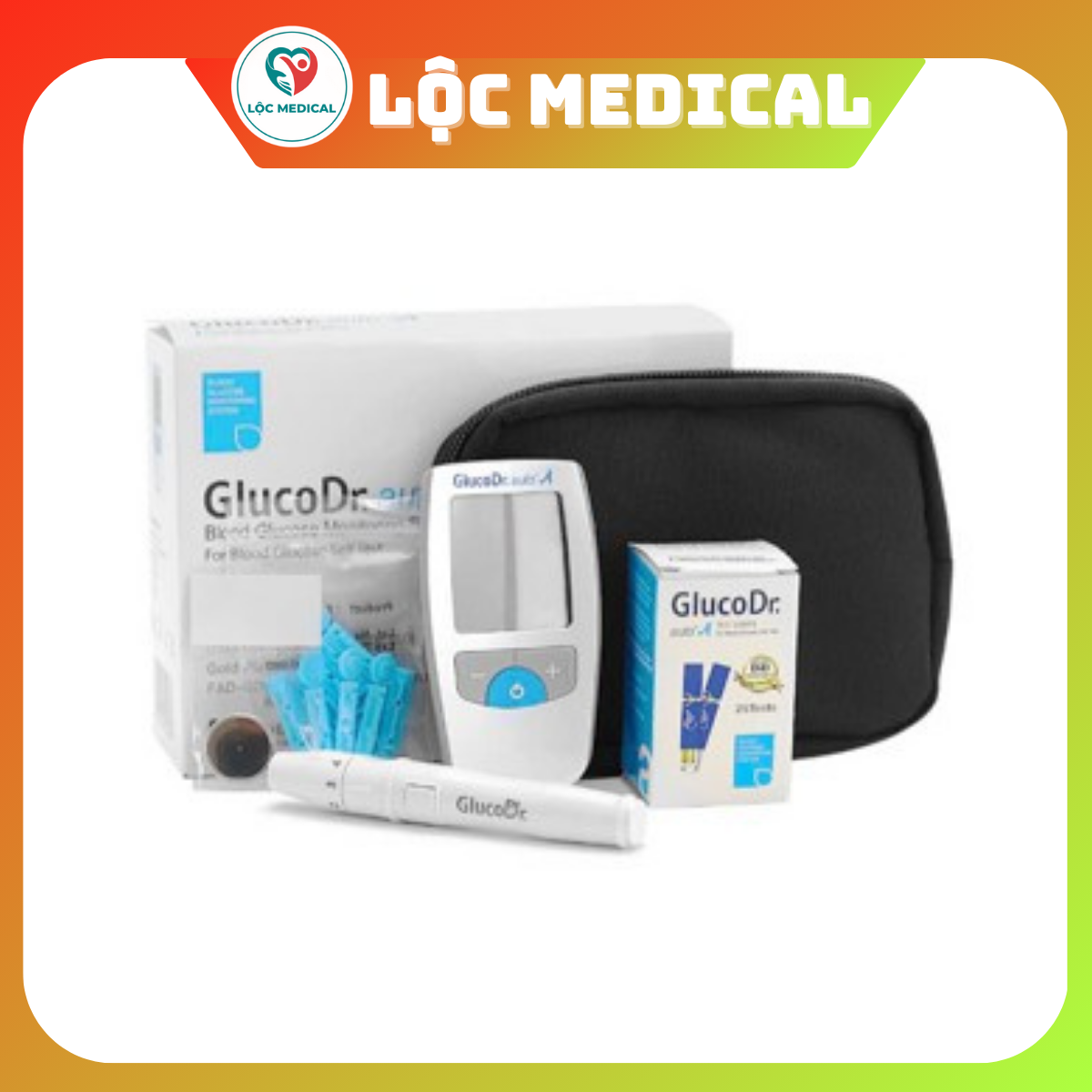Máy đo đường huyết Gluco Dr Auto AGM 4000 (Trắng)
