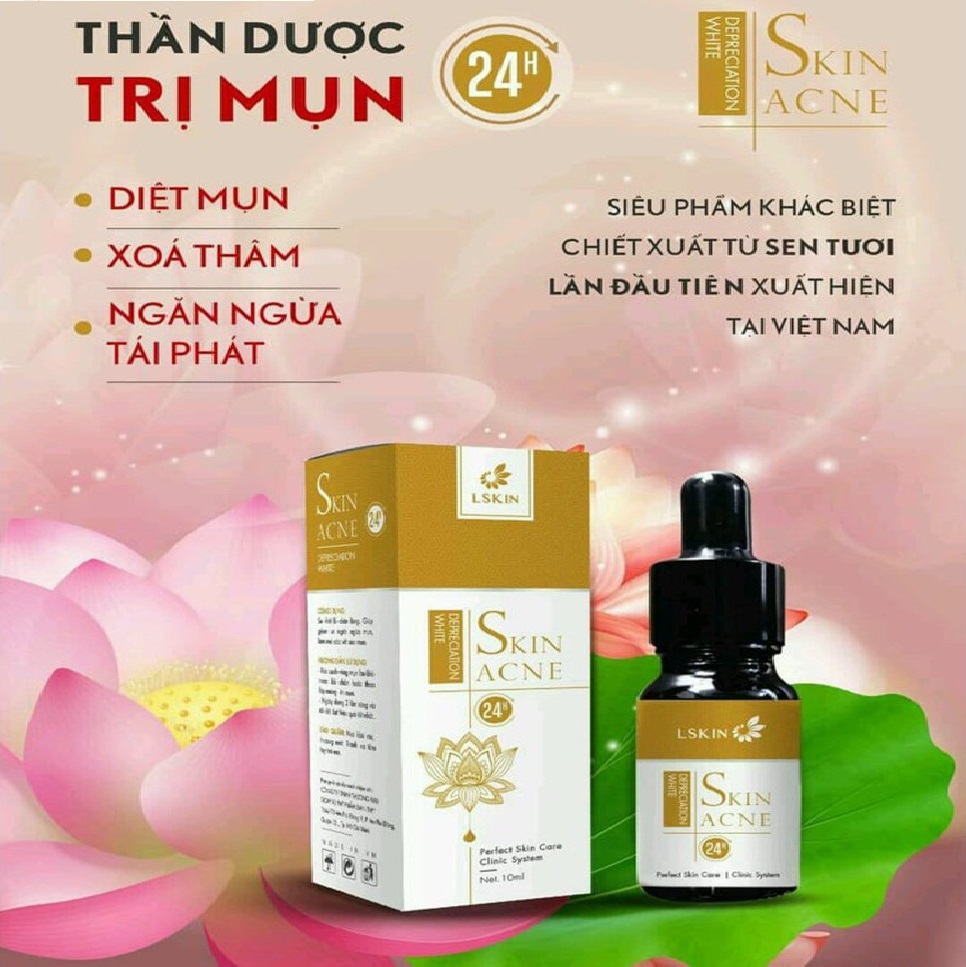 Cốt mụn Bạch Sen Lskin Đan Thy - sản phẩm chính hãng