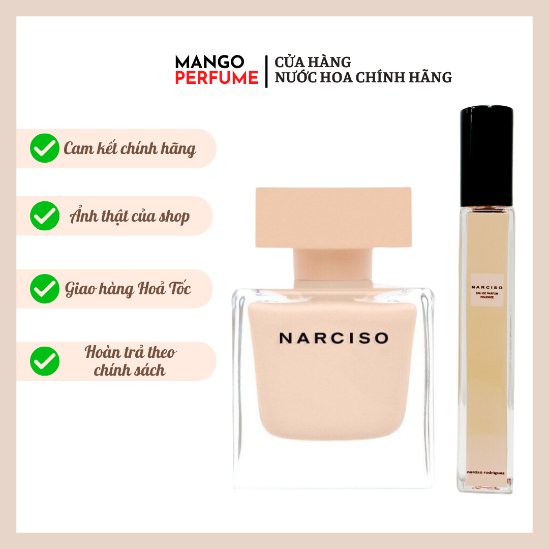 Nước hoa chiết Nữ Narciso Rodriguez Poudree EDP \Dex thương - Ngọt ngào - Tiểu thư| Mango Perfume