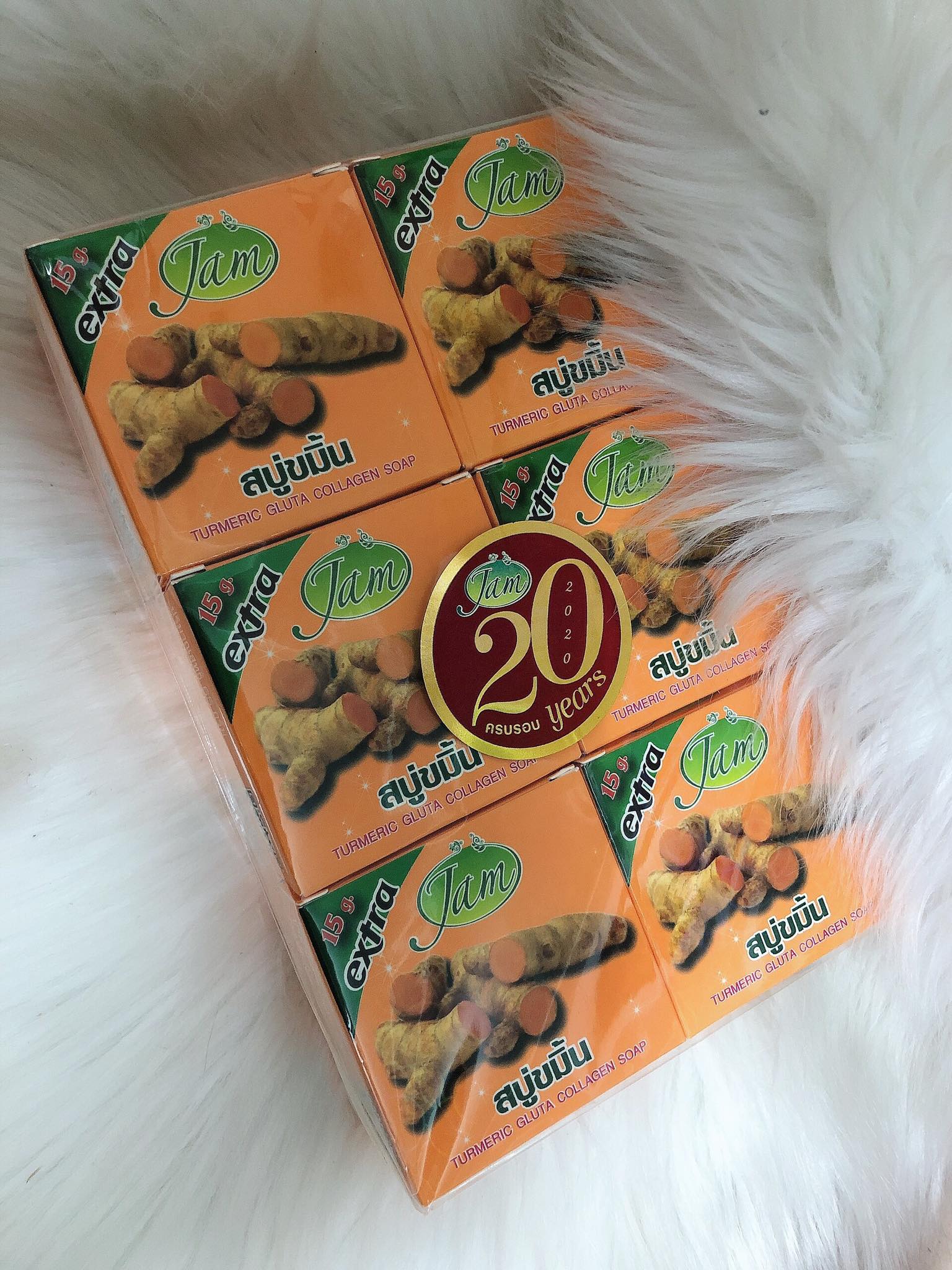[HCM]Xà Phòng Nghệ JAM Thái Lan