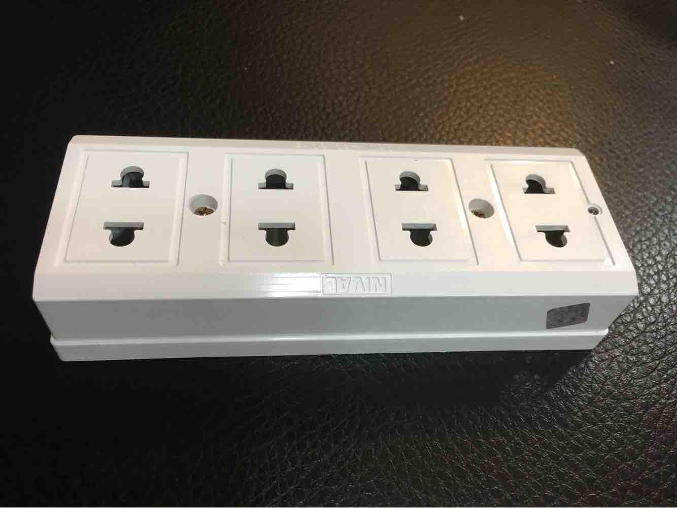 Ổ cắm điện Nival 4ổ cắm 3000w