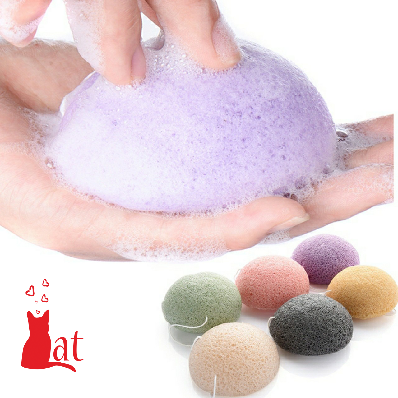 Bọt Biển Rửa Mặt