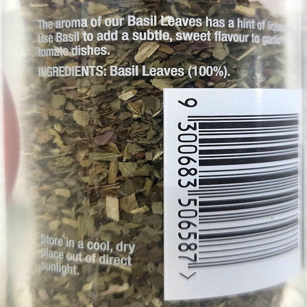 (Lọ 10g) LÁ HÚNG QUẾ Basil Leaves MCCORMICK