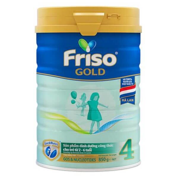 [Hoàn tiền 12%] Sữa Bột Friso Gold 4 850g