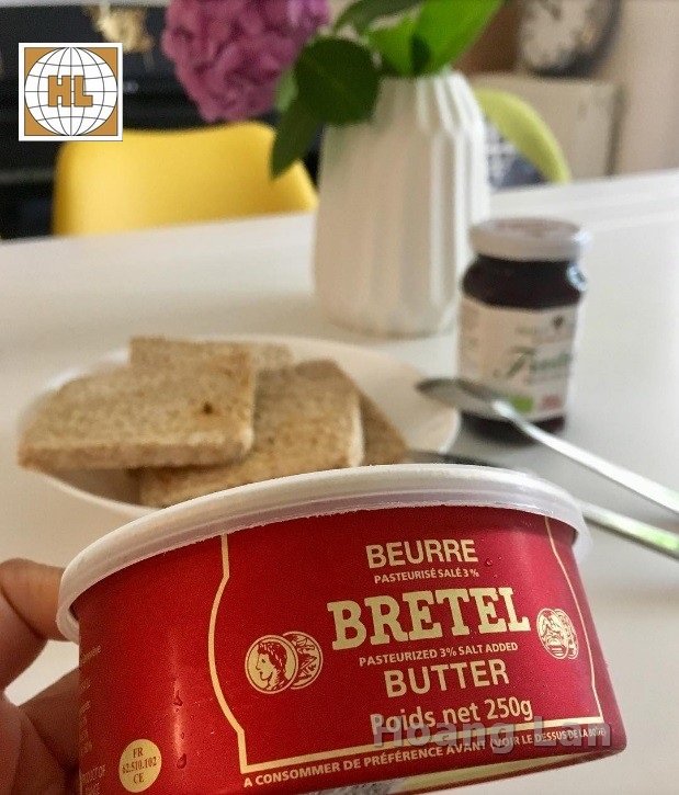Bơ Bretel Pháp 250g (Bơ đồng tiền) (HSD 20/12/2025)