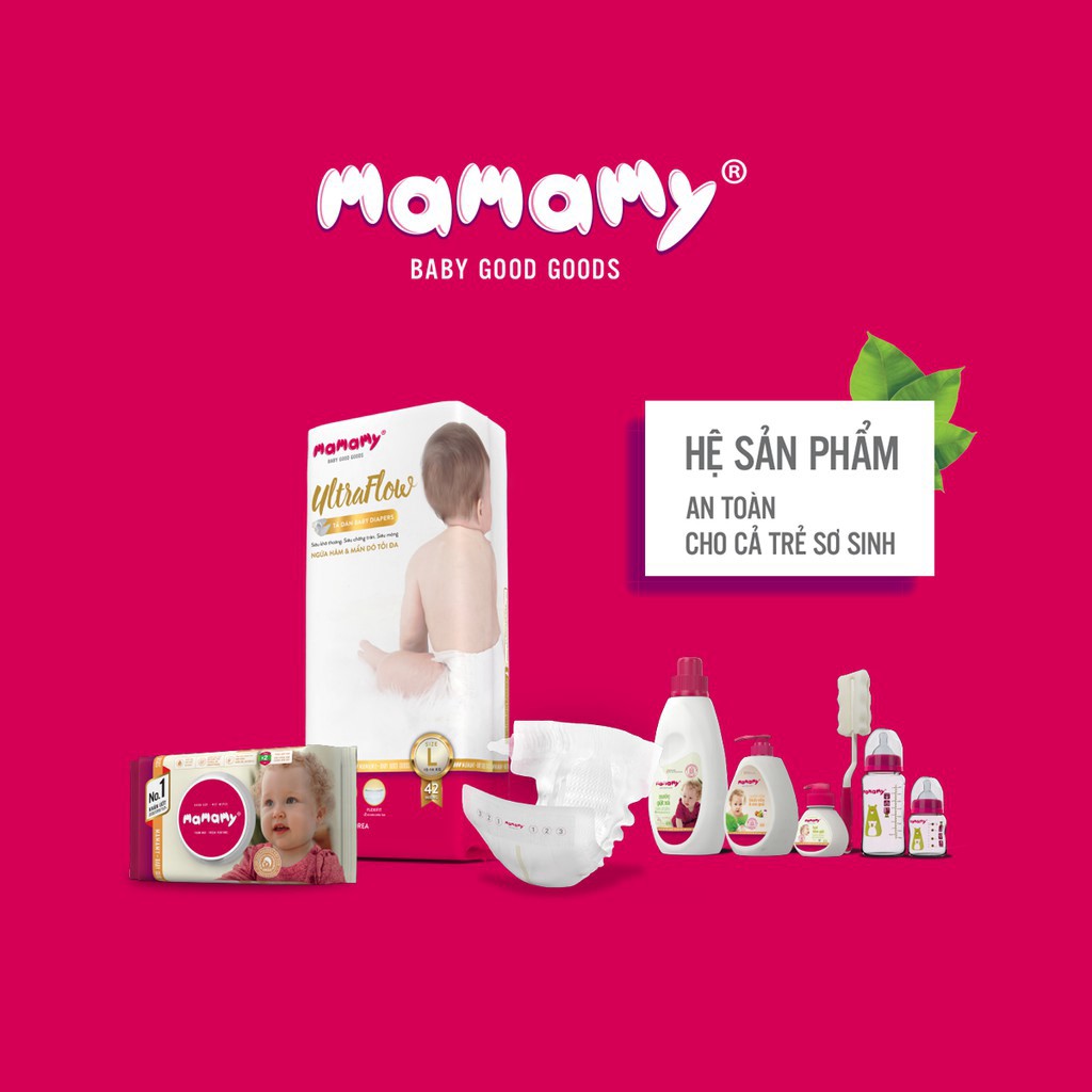 Combo 24 Gói Khăn Ướt Mamamy 100 Tờ/gói (1 THÙNG)