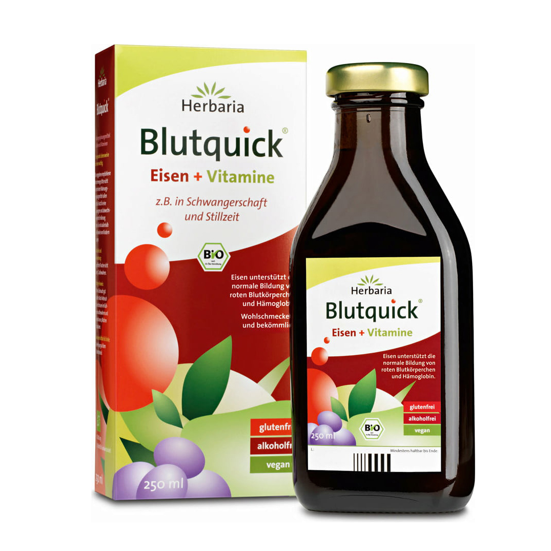 Dung dịch bổ sung sắt hữu cơ Blutquick 500ml