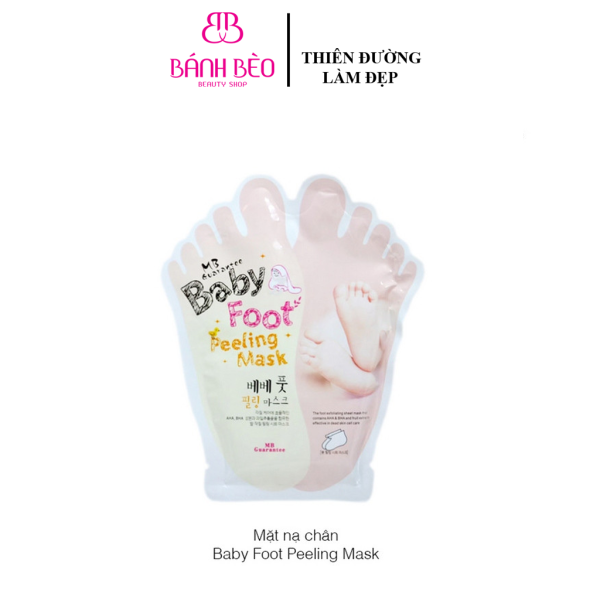 [HCM]Mặt nạ ủ chân Baby Foot Peeling Mask Thái Lan (1 miếng) nhập khẩu