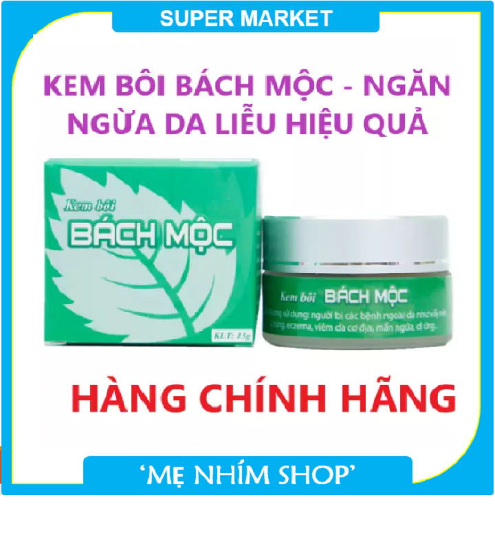 Kem bôi da Bách Mộc Kem bôi da liễu - Hàng Chính Hãng