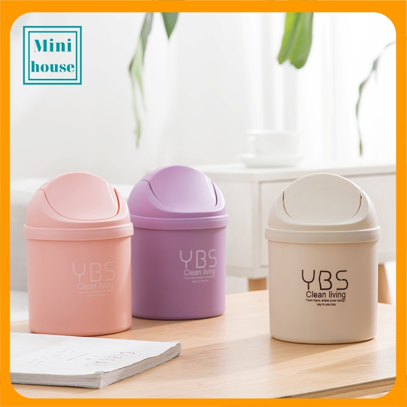 Thùng Rác Mini YBS Để Bàn