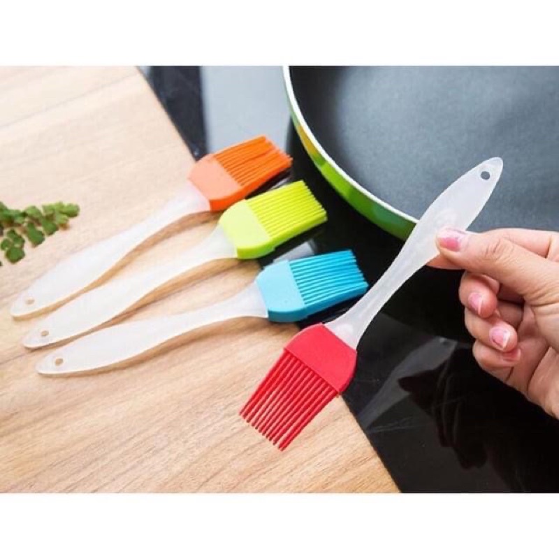 Chổi silicon quét dầu ăn 17cm tiện lợi